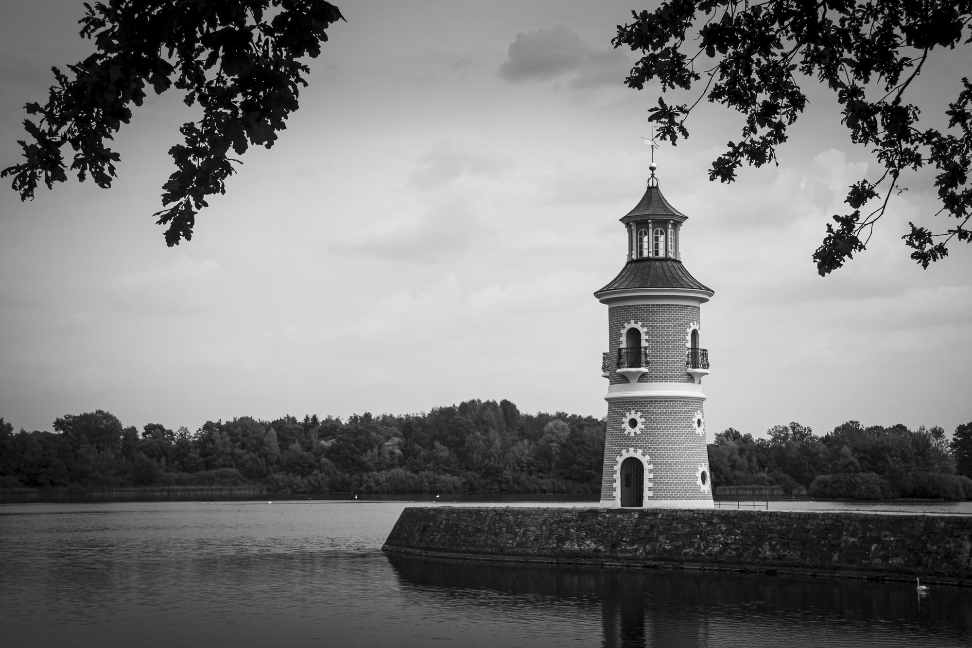 Der Leuchtturm von Moritzburg