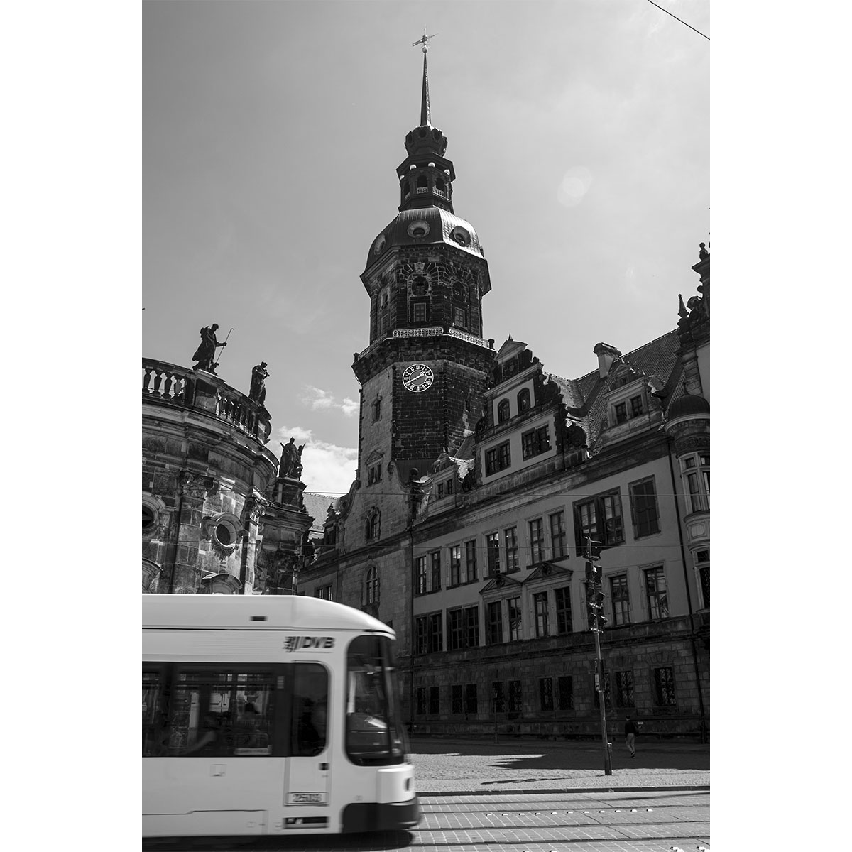 Das Residenzschloss in Dresden