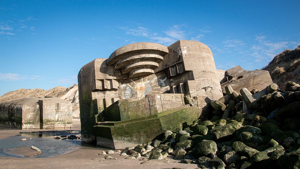 Ein schiefe Bunker - Nordjütland (03.2024)