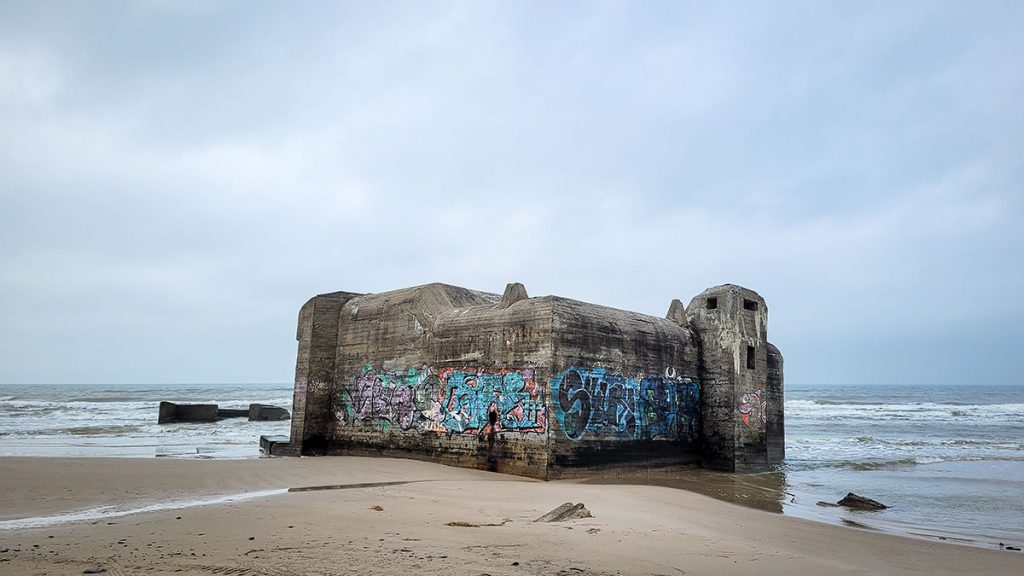 Der Bunker im Meer - Nordjütland (03.2024)