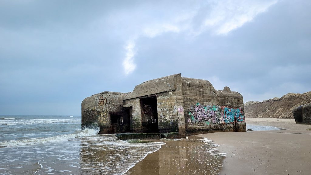 Der Bunker im Meer - Nordjütland (03.2024)