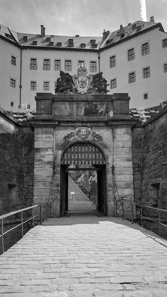 Das Tor zur Festung Königstein - Sächsische Schweiz (04.2024)