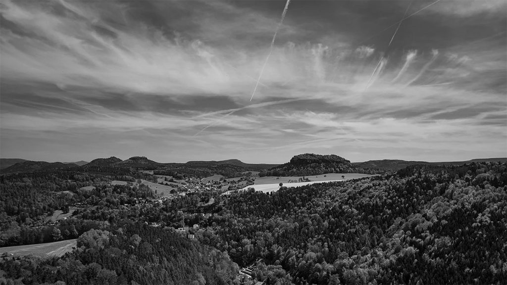 Die Aussicht von der Festung - Sächsische Schweiz (04.2024)