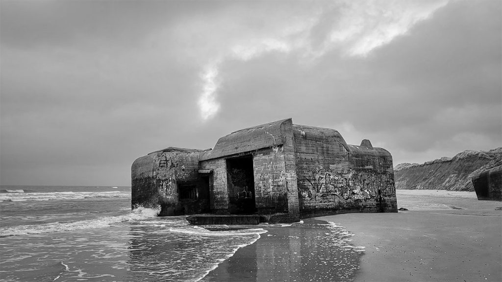 Der Bunker im Meer - Nordjütland (03.2024)