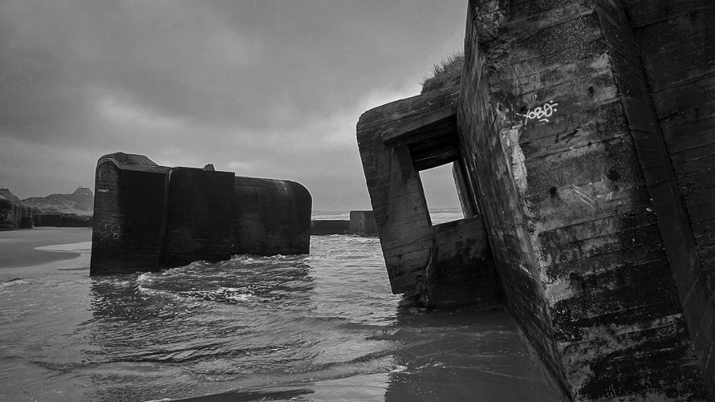 Die Tür zum Bunker - Nordjütland (03.2024)