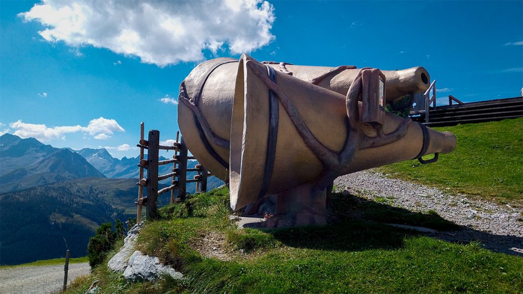 Das etwas andere Alphorn - Jodelwanderweg - Gerlos (08.2024)