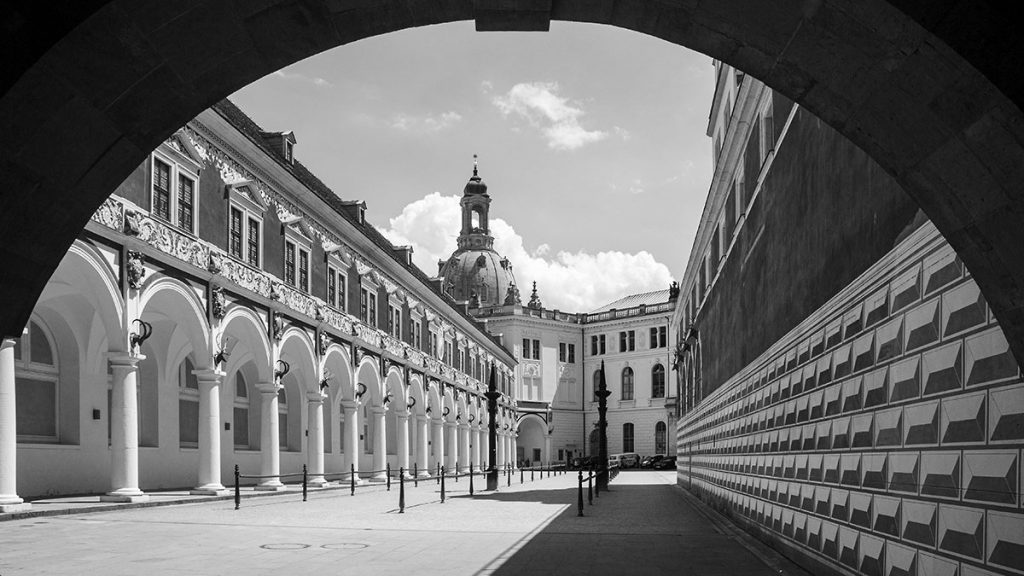 Der Stallhof in Dresden