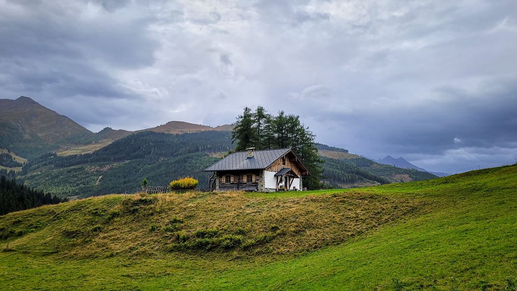 Die kleine Hütte in Farbe - Rauris (10.2023)