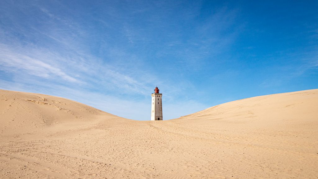 "Rubjerg Knude Fyr" in Farbe – Løkken (03.2025)