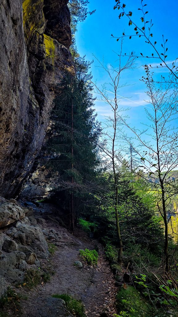 Durch das Elbsandsteingebirge in Farbe (04.2025)