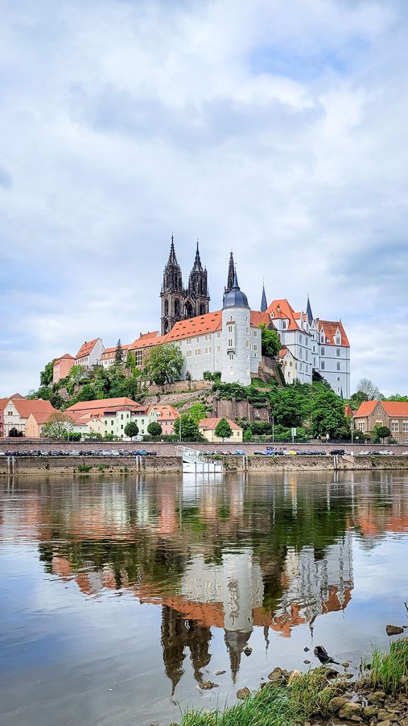 Die Albrechtsburg in Meissen in Farbe - Sächsische Schweiz (04.2024)