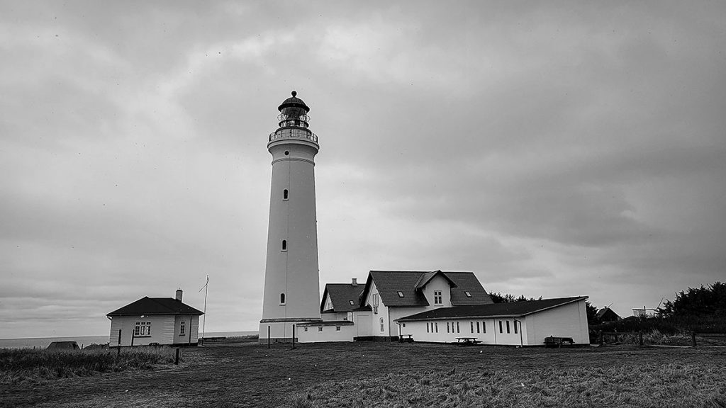 Der Leuchtturm in Hirtshals - Nordjütland (03.2024)