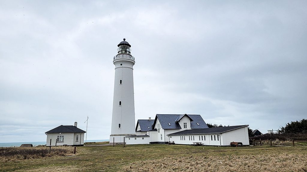 Der Leuchtturm in Hirtshals - Nordjütland (03.2024)