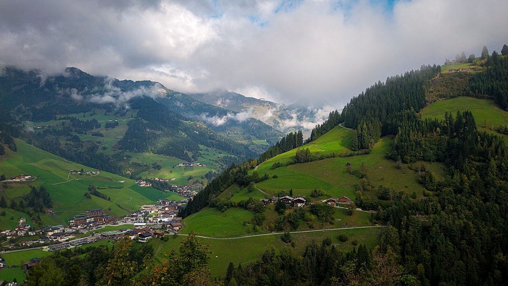 Der Blick in das Tal - Großarl (09.2025)