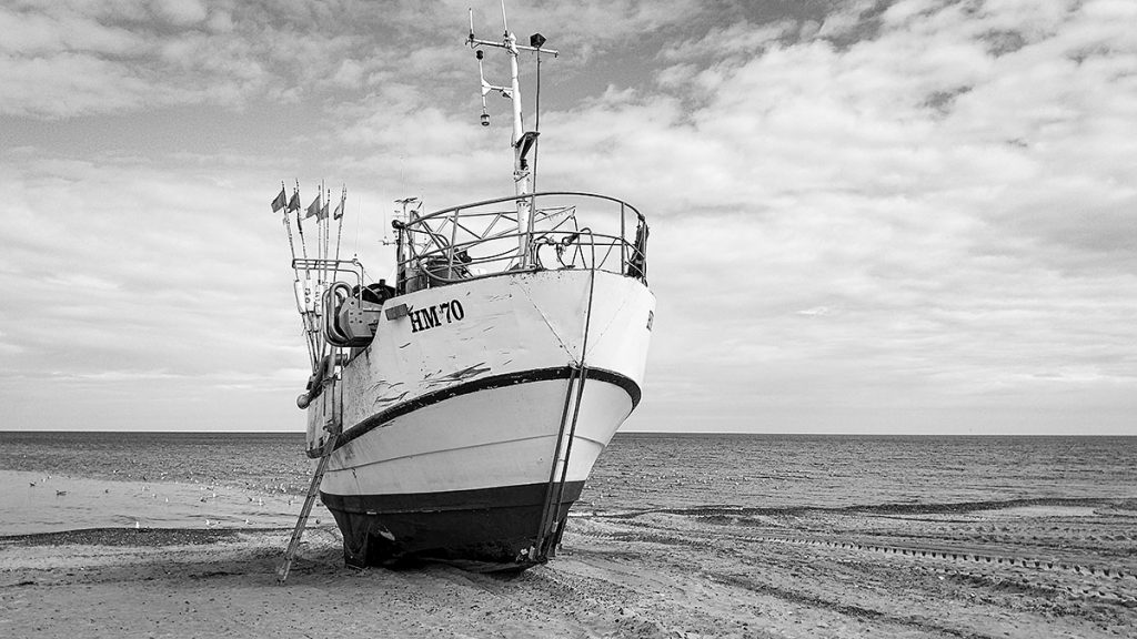 Das Schiff am Strand - Trend Strand (08.2025)