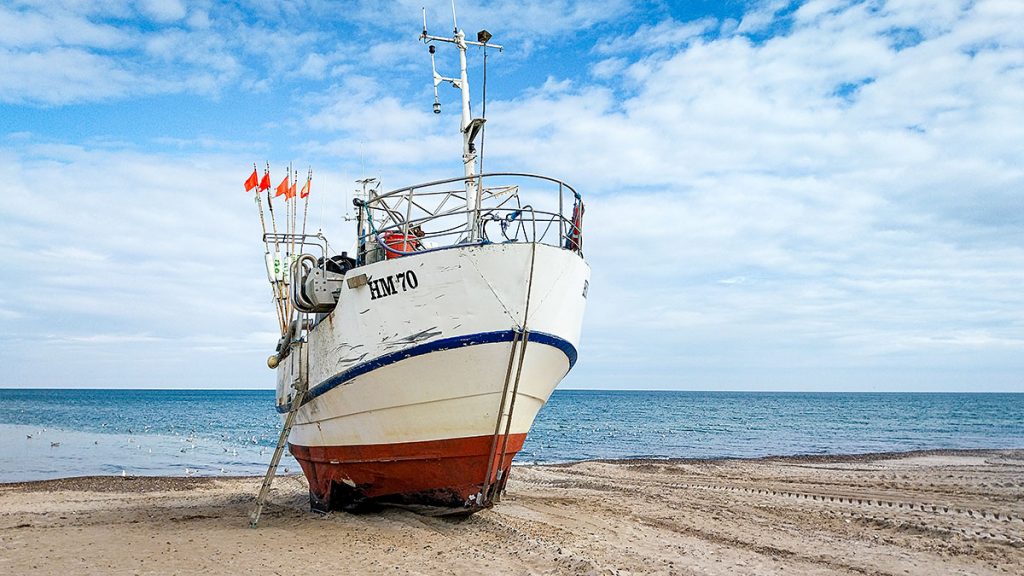 Das Schiff am Strand - Trend Strand (08.2025)