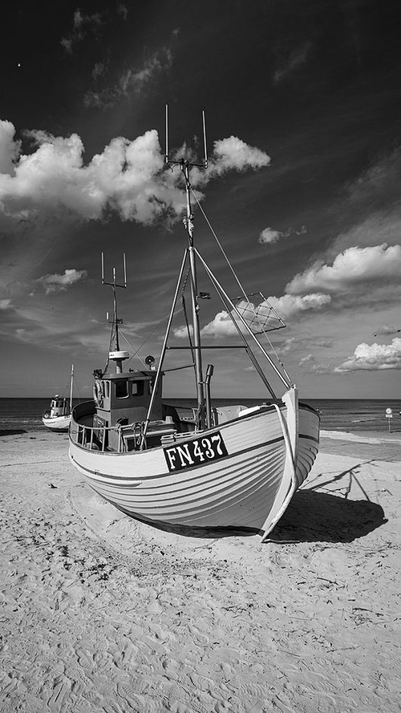 Die Schiffe am Strand von Løkken - Trend Strand (08.2025)