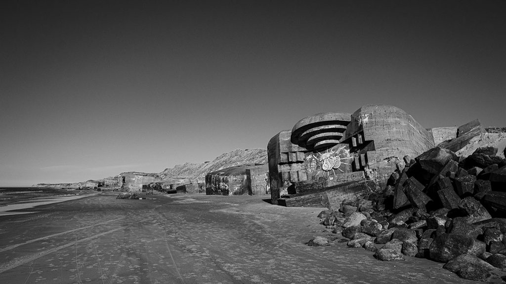 Der Strand und die Bunker in Løkken – Løkken (03.2025)