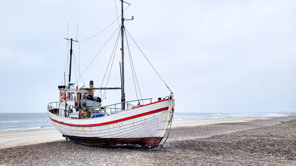 Die Fischkutter am Strand - Løkken (03.2026)