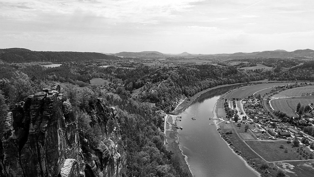 Der Ausblick vom Skywalk - Bastei (04.05.2026)