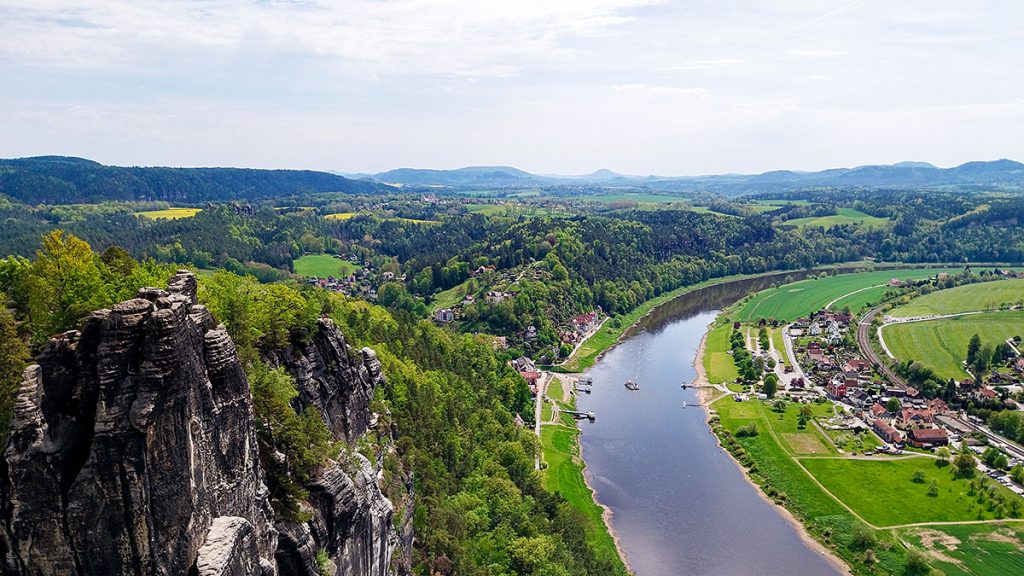 Der Ausblick vom Skywalk - Bastei (04.05.2026)