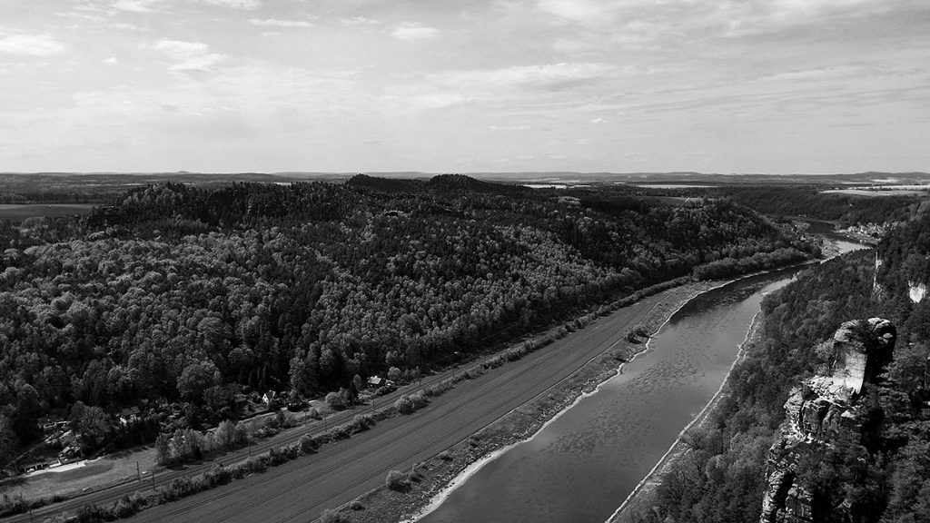 Der Ausblick vom Skywalk - Bastei (04.05.2026)