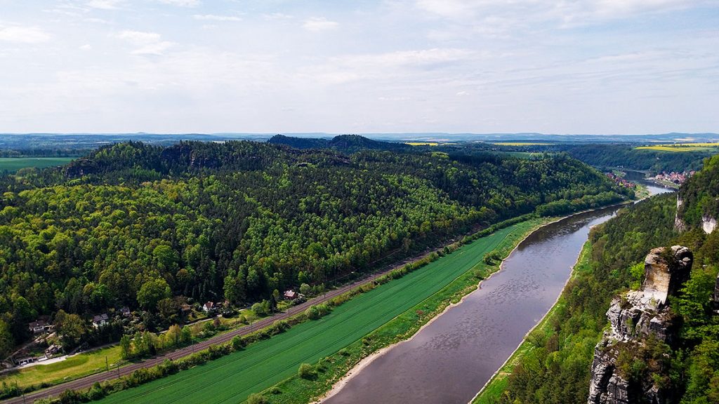 Der Ausblick vom Skywalk - Bastei (04.05.2026)