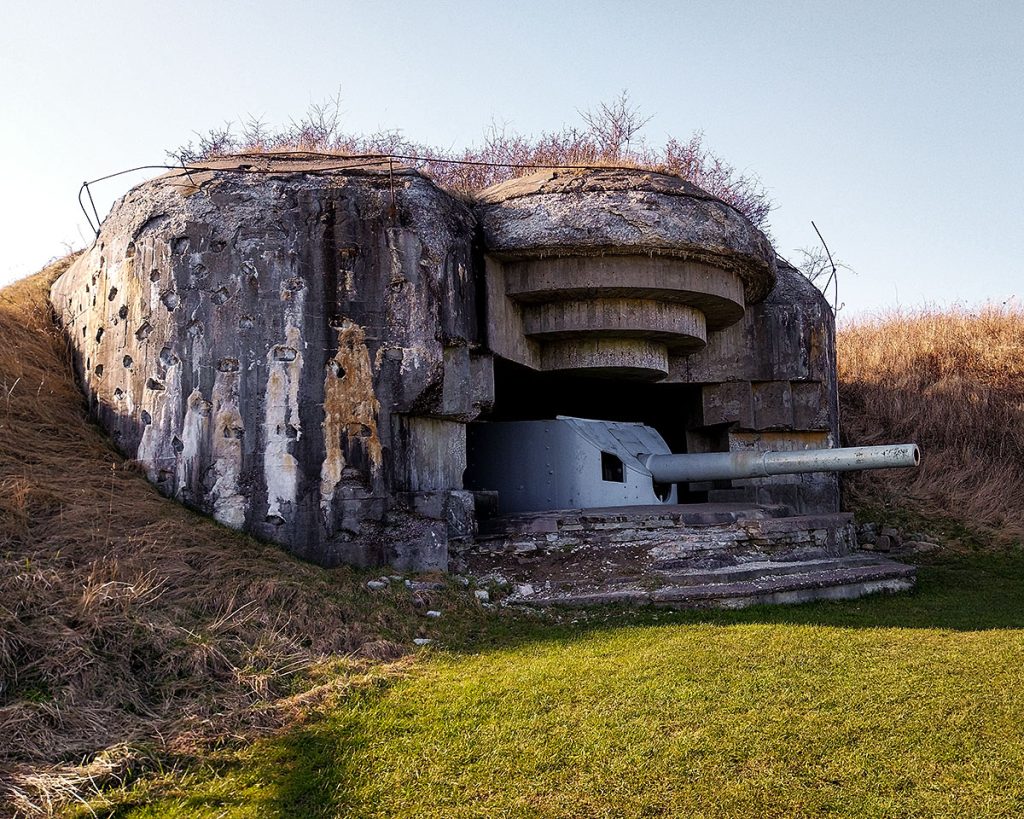 Der Bunker mit Geschütz - Løkken (03.2026)