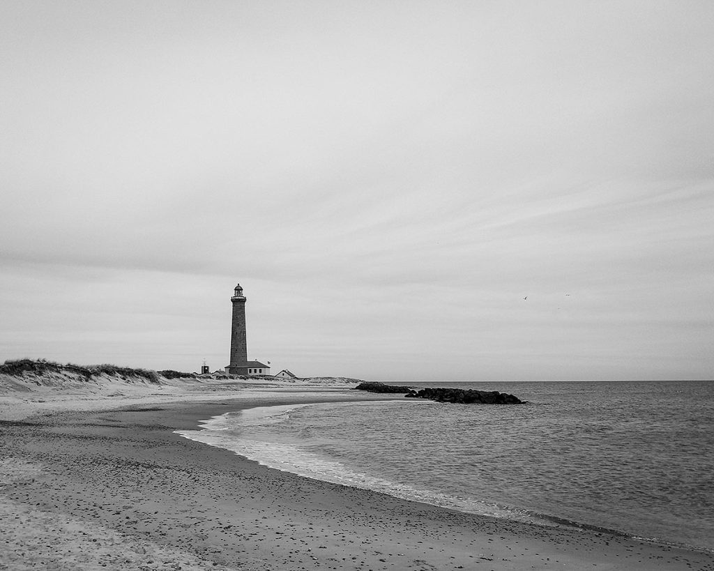 Der Blick auf den Skagen Fyr (Det Grå Fyr) - Løkken (03.2026)