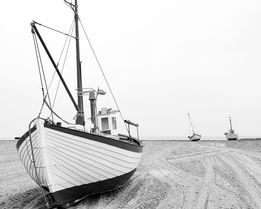 Die Fischkutter am Strand – Løkken (03.2026)