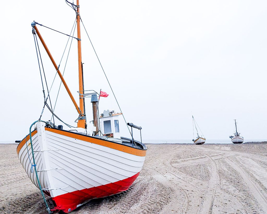 Die Fischkutter am Strand – Løkken (03.2026)