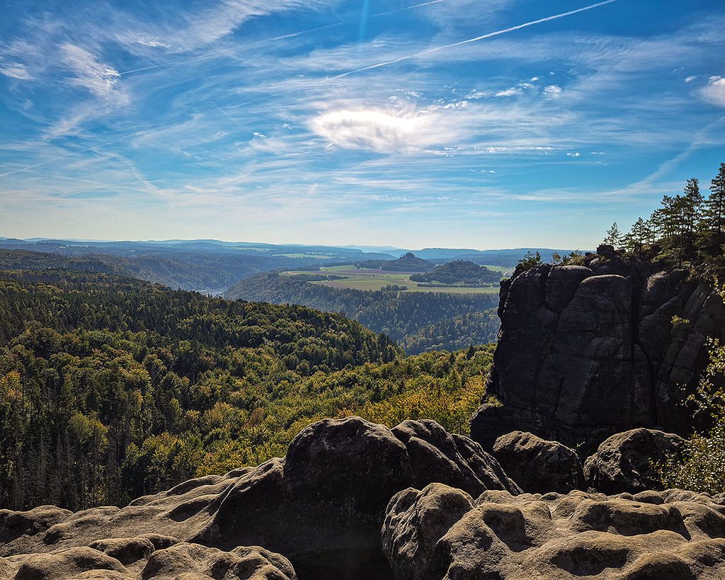Den Ausblick geniessen - Sächsische Schweiz (10.2026)